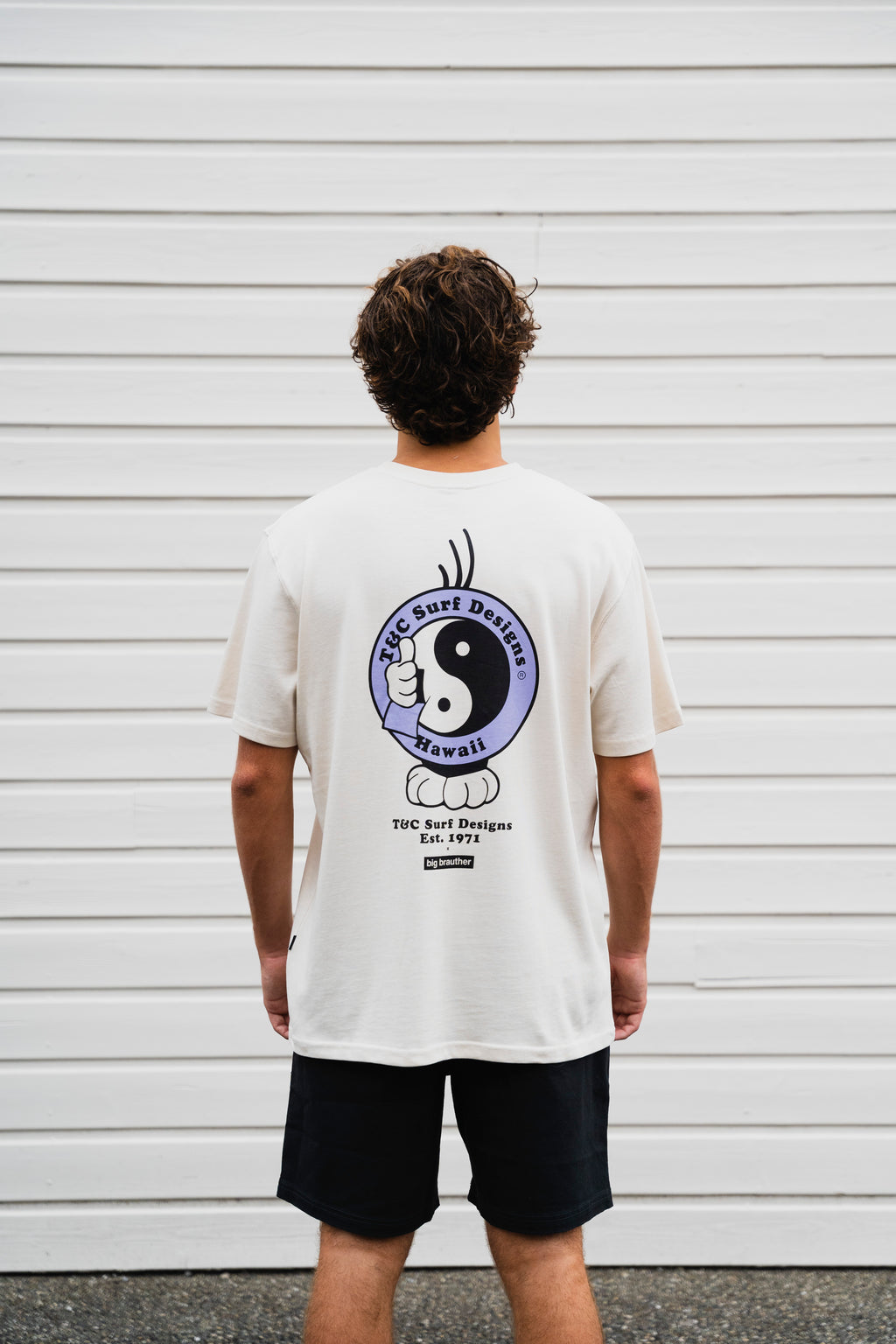 BIG BRAUTHER X T&C Surf Designs T-shirt - Off White