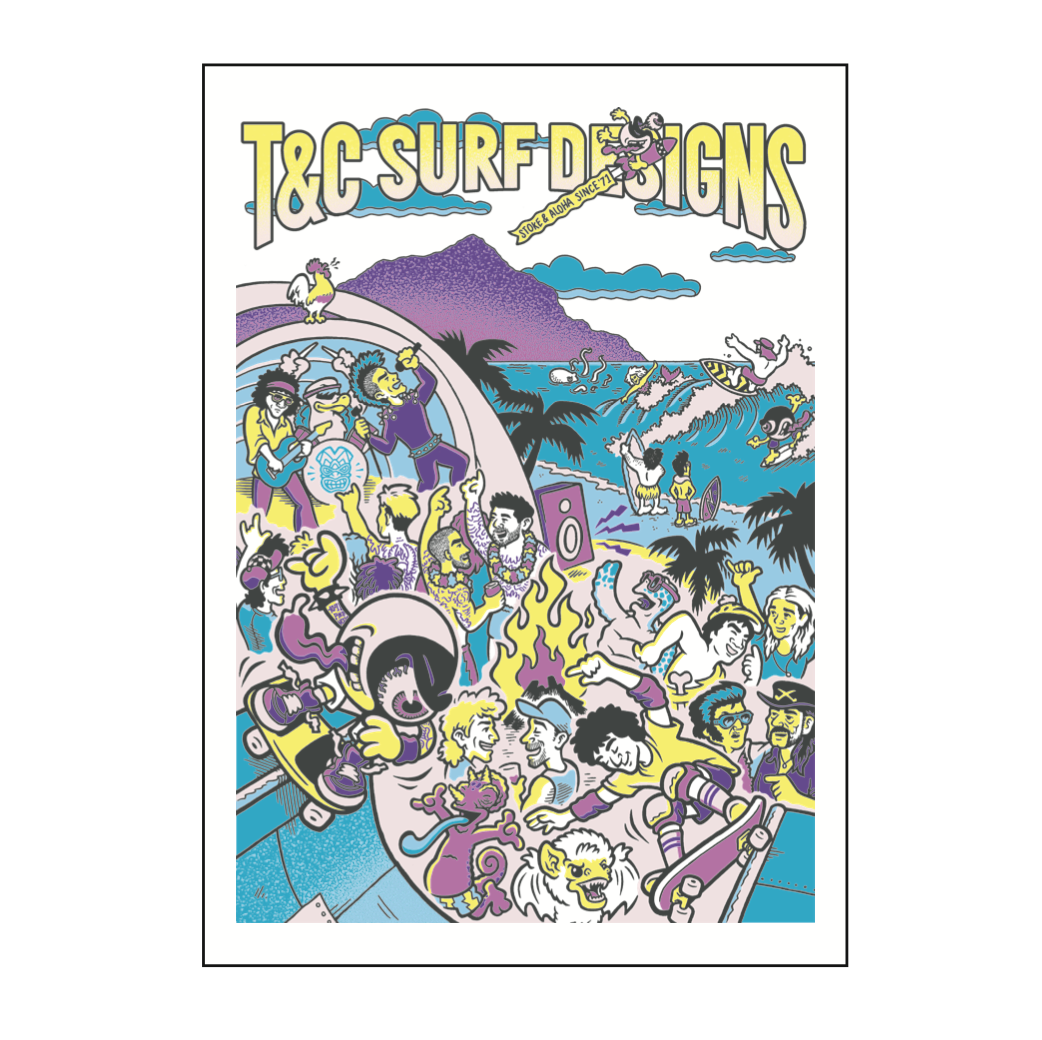 Jon Scene - Screen Print Poster