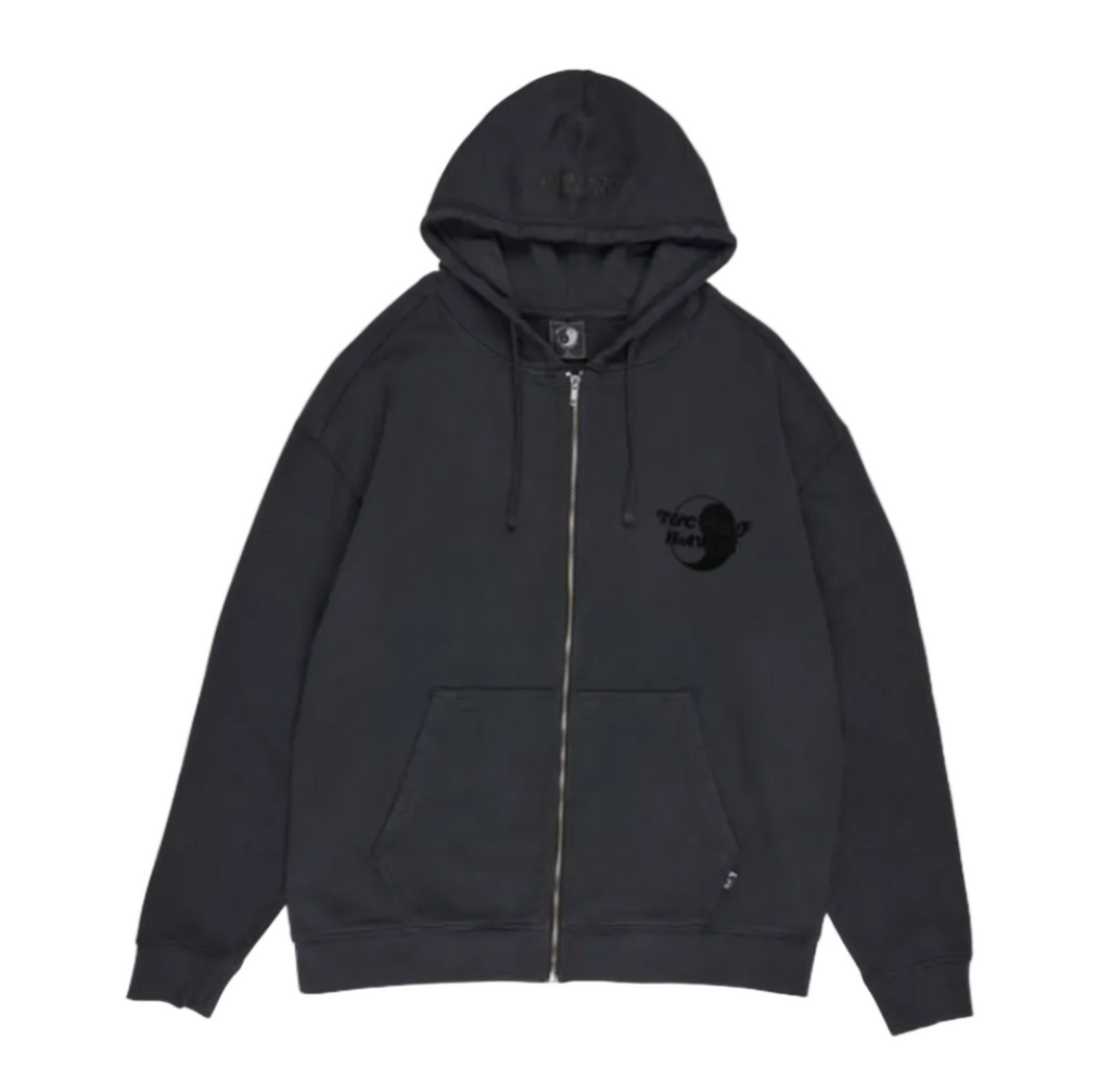 T&C Surf Designs TCSH Heavy Zip Hoodie Sweat-Fatigue Black