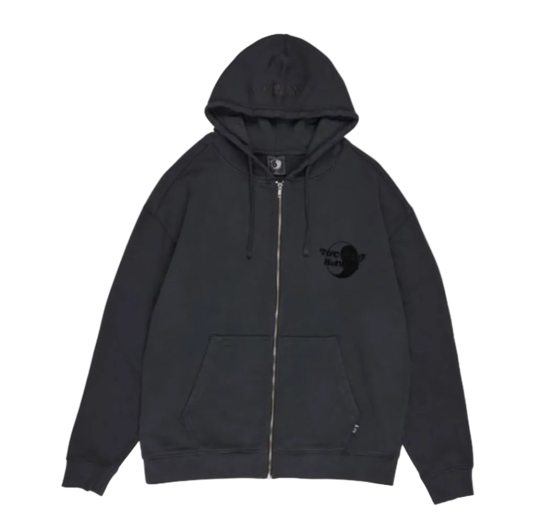 T&C Surf Designs TCSH Heavy Zip Hoodie Sweat-Fatigue Black