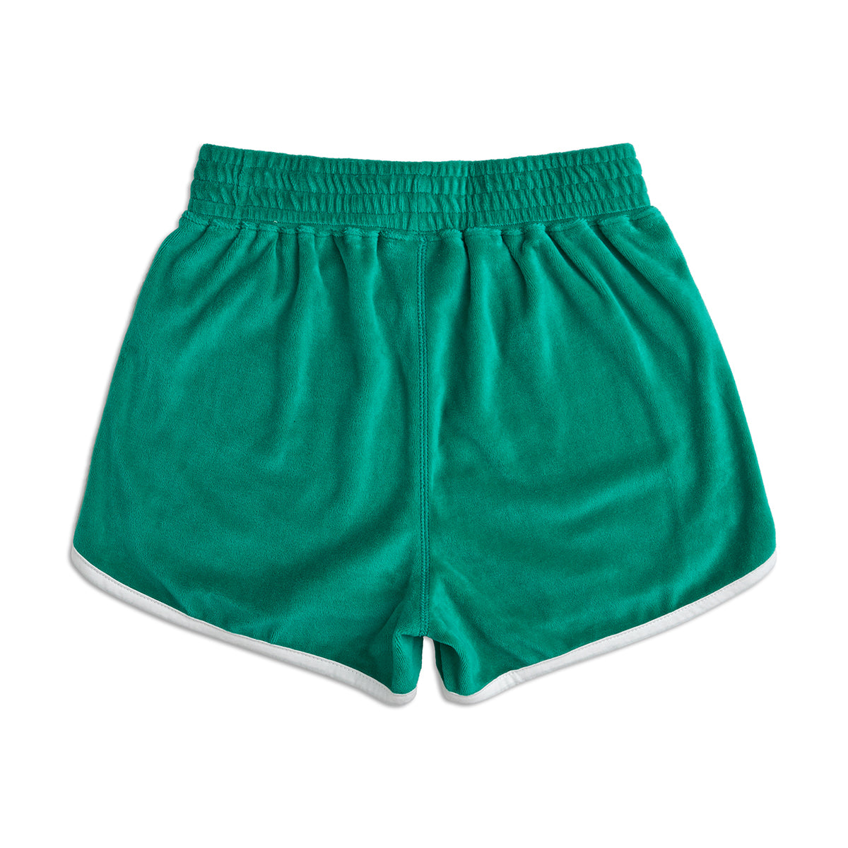 Aloha Velours Shorts - Green Teal