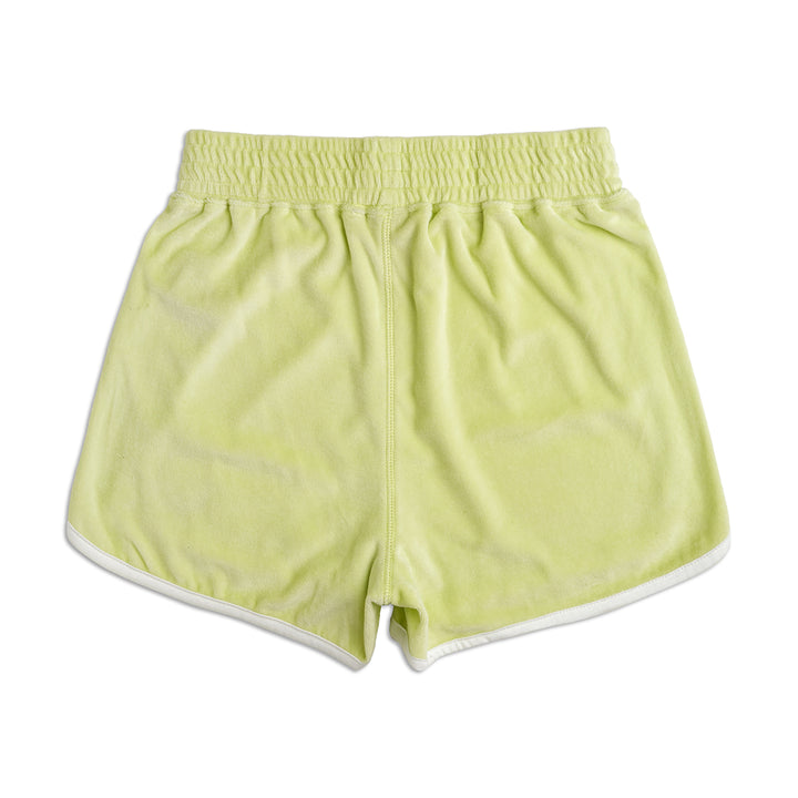 Aloha Velours Shorts - Washed Lime