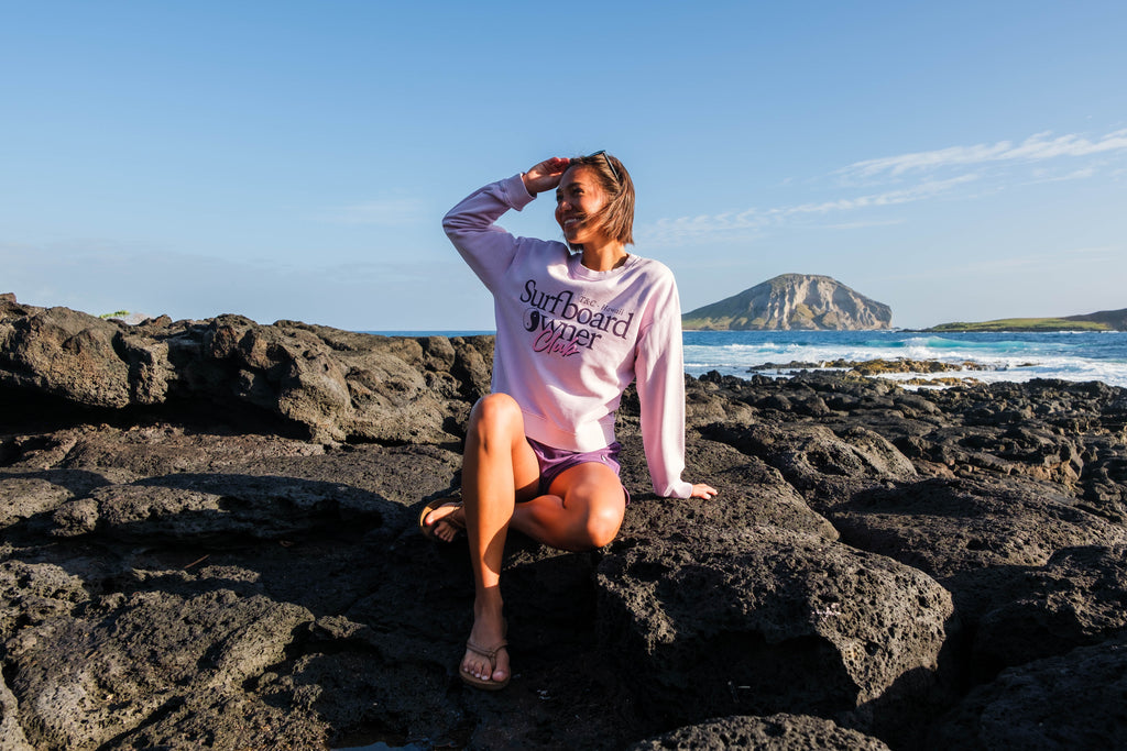 Owner Crew Sweat-Lavender