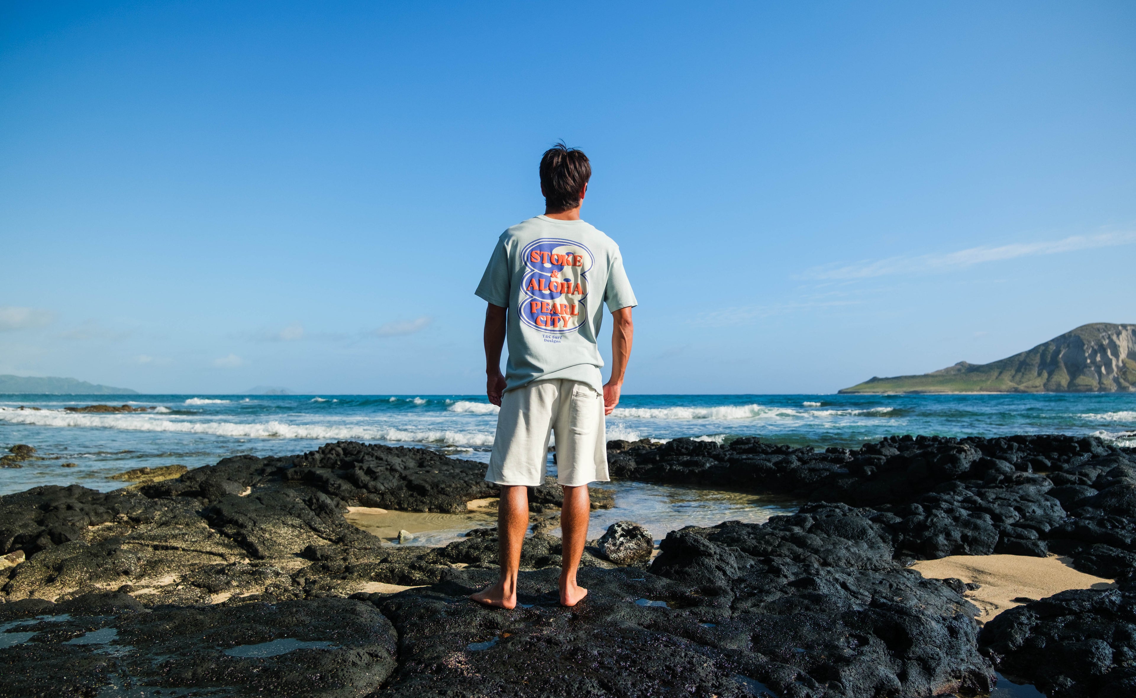 Mist Sweat Short-Light Grey