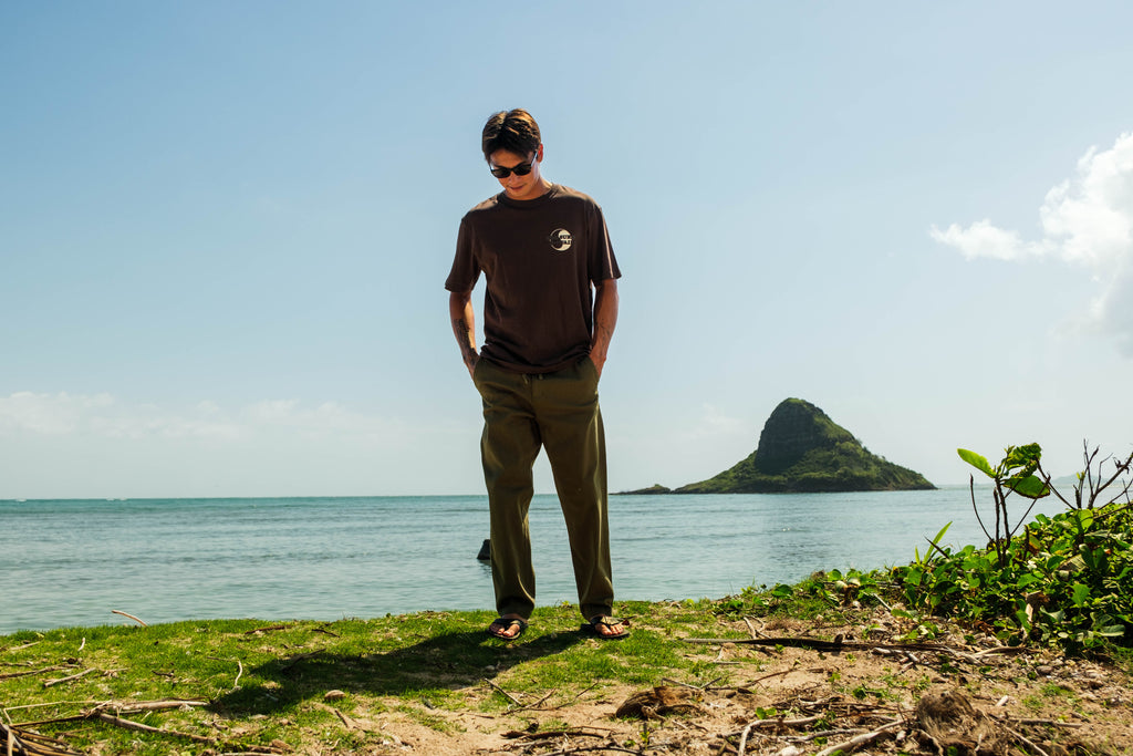 Calça de praia T&C Surf Designs - Verde Militar