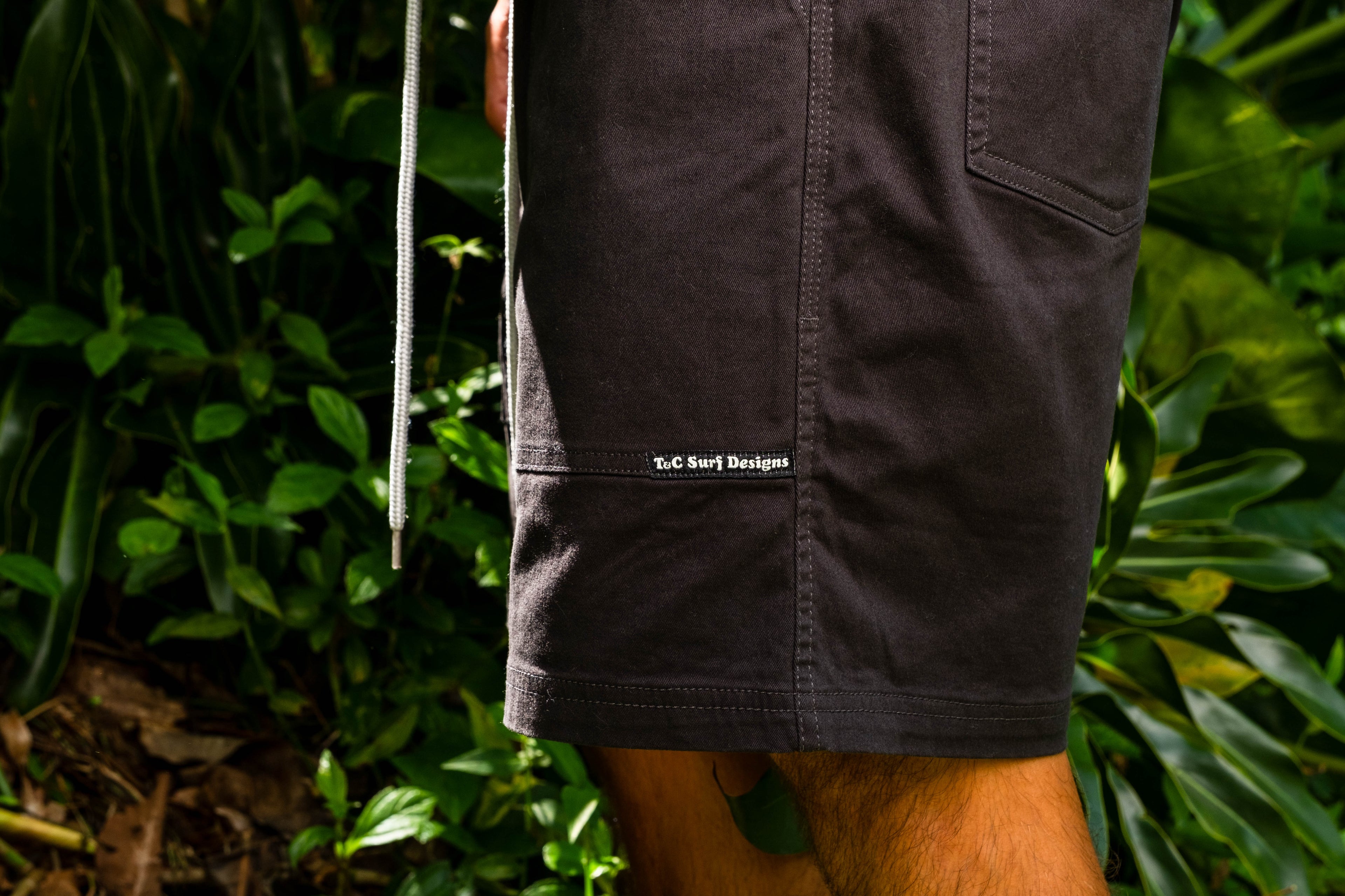 T&C Surf Designs Town Walkshorts 19''- Washed Black