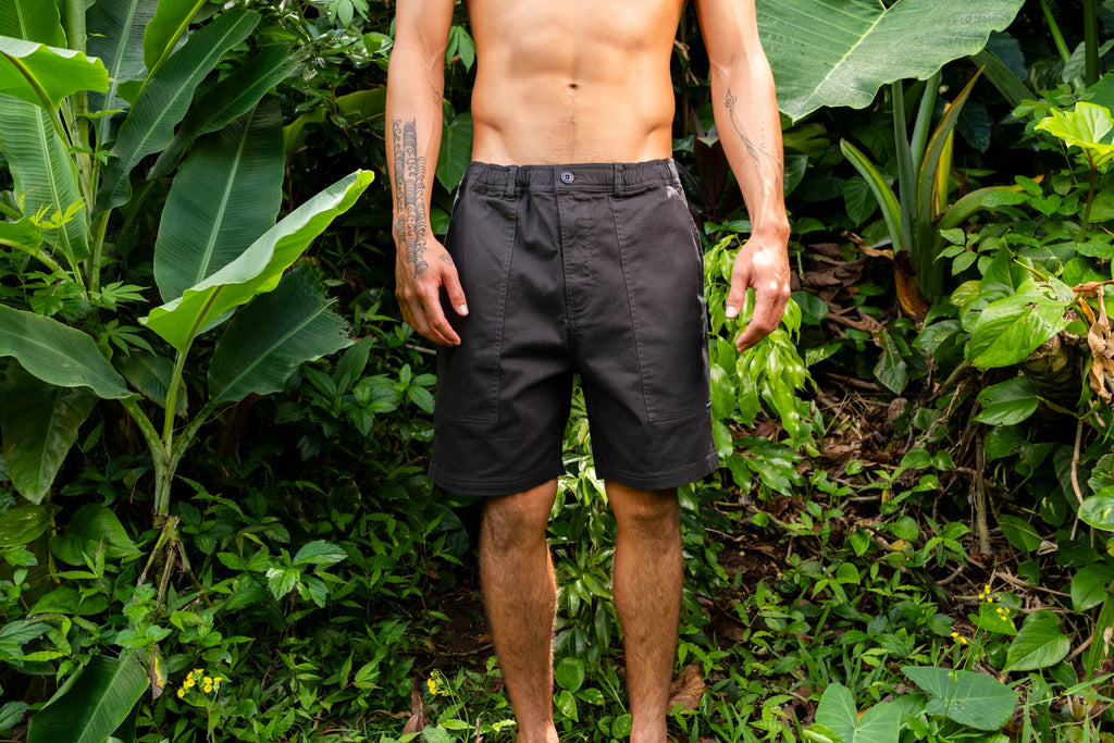 T&C Surf Designs Town Walkshorts 19''- Washed Black