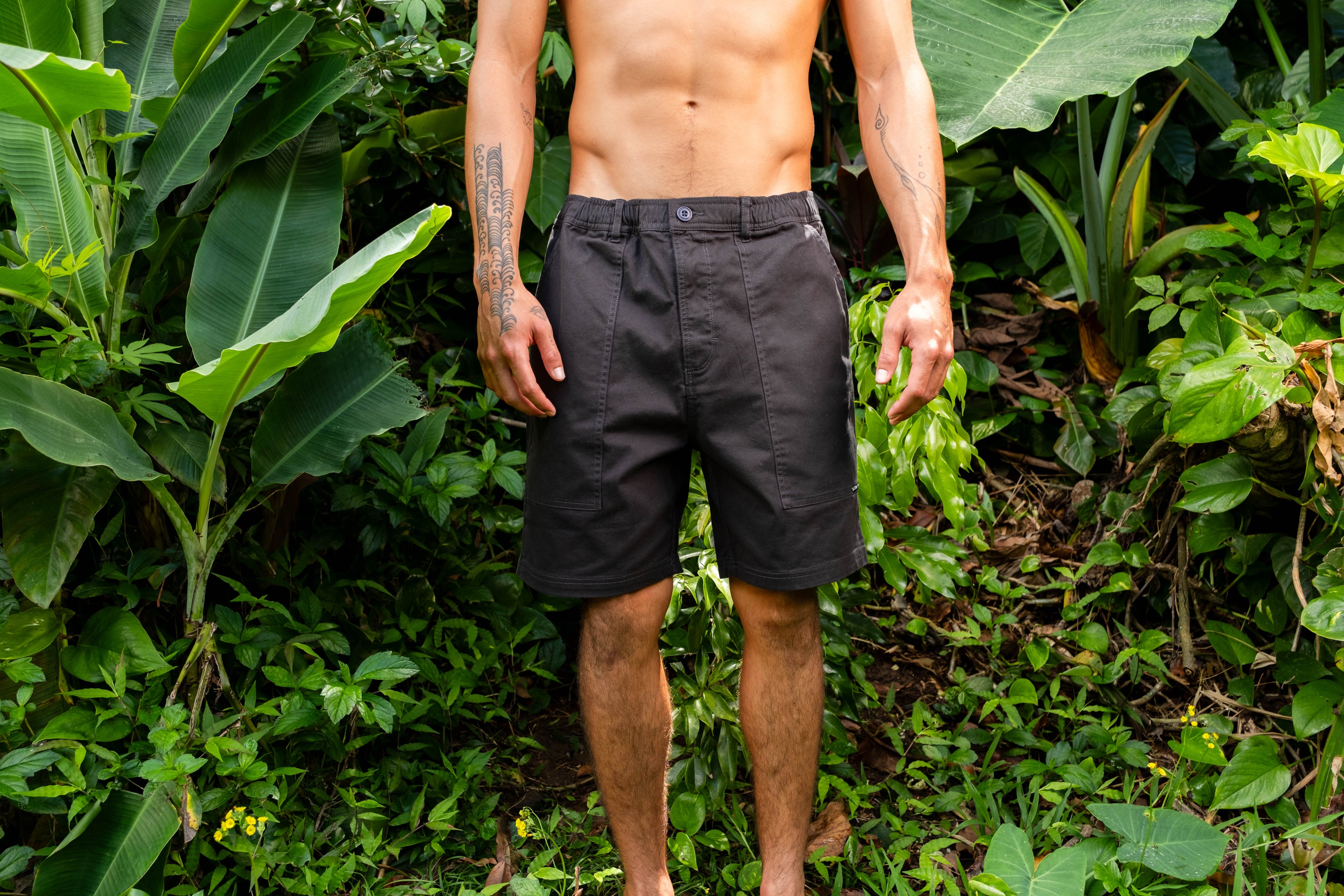 T&C Surf Designs Town Short 19'' - Washed Black