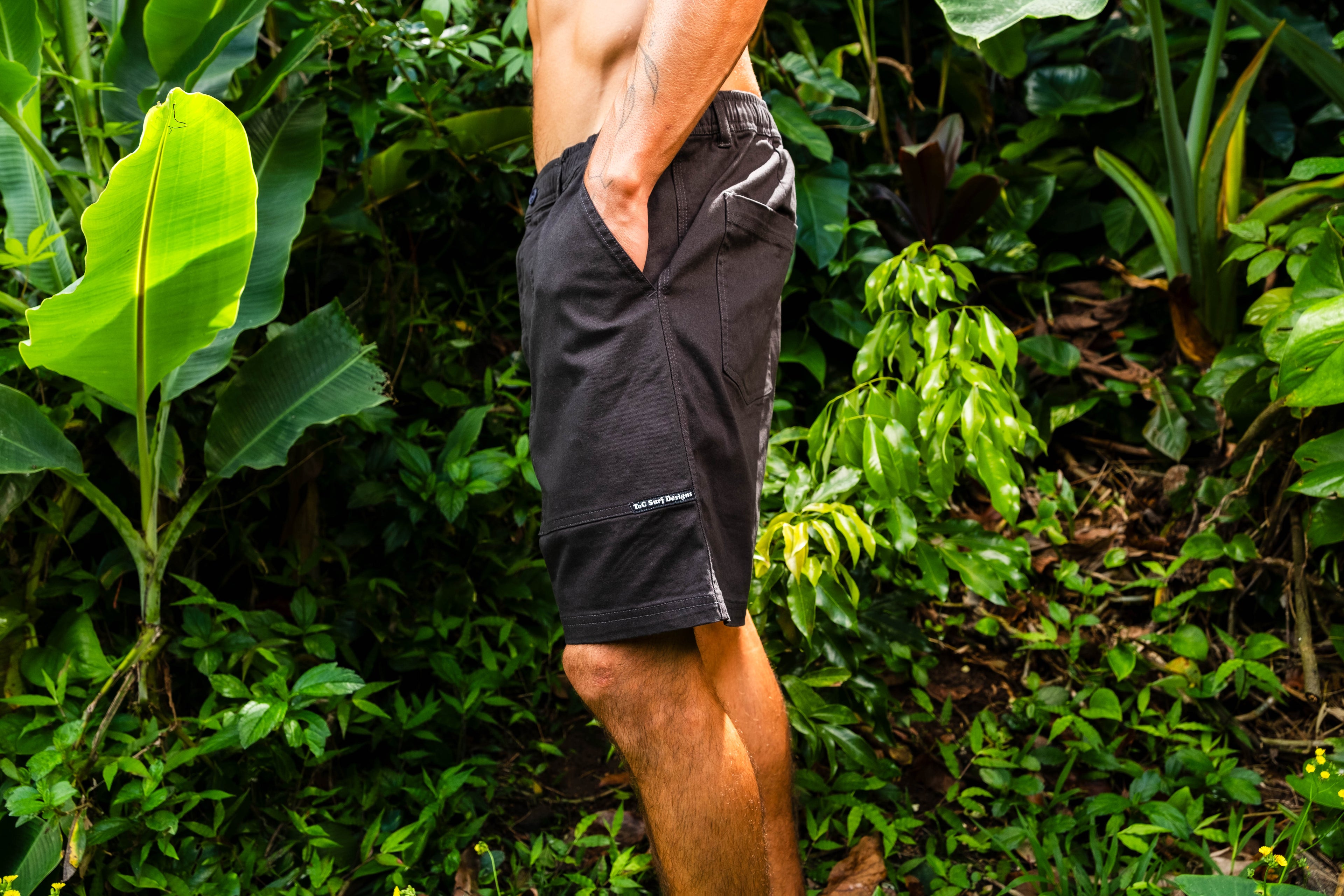 T&C Surf Designs Town Short 19'' - Washed Black