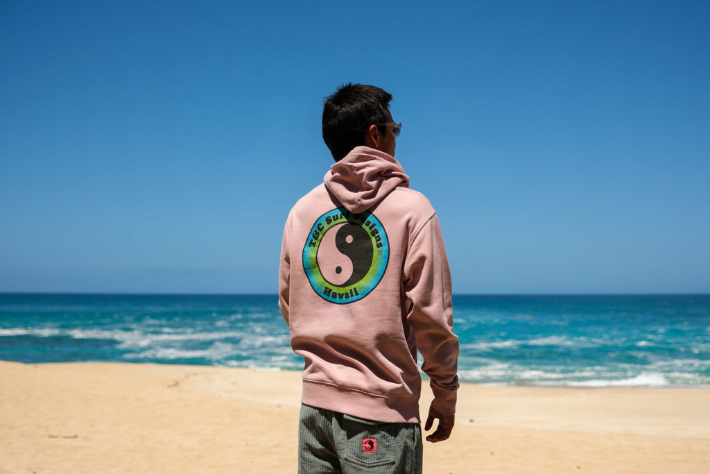 T&C Surf Designs YY Hooded Sweatshirt - Dawn Mauve