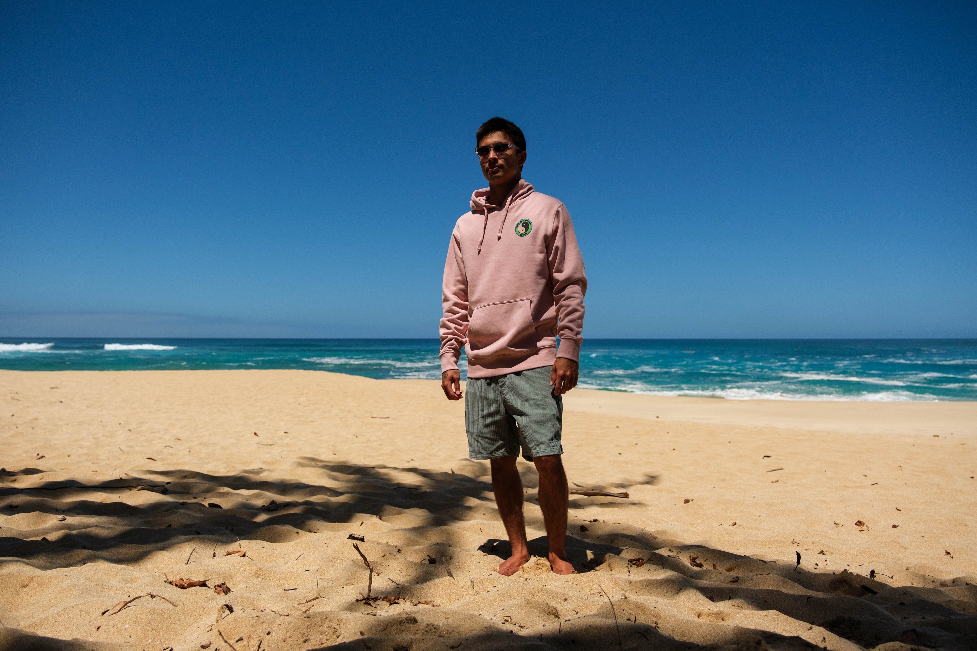 T&C Surf Designs YY Hooded Sweatshirt - Dawn Mauve