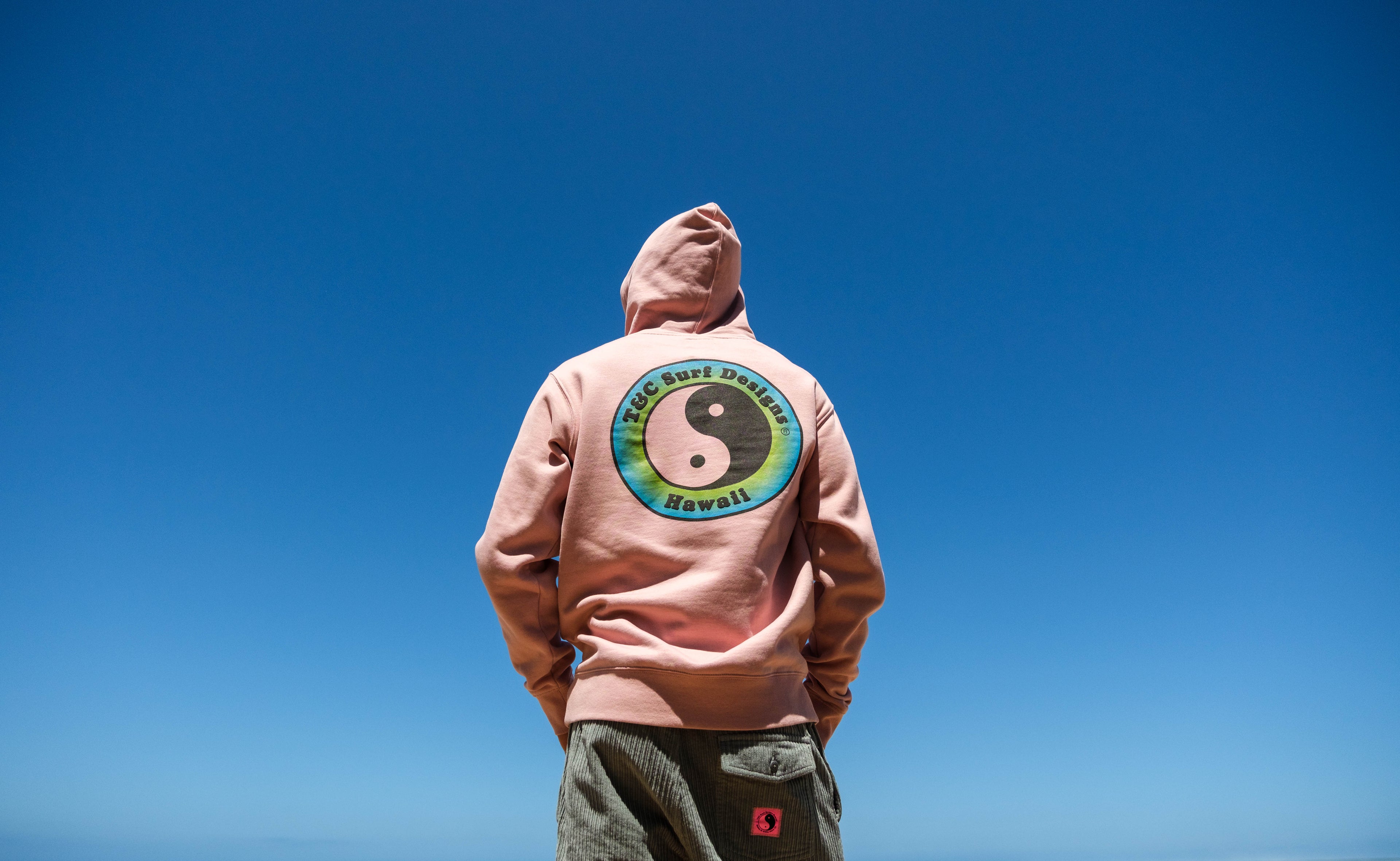 T&C Surf Designs YY Hooded Sweatshirt - Dawn Mauve