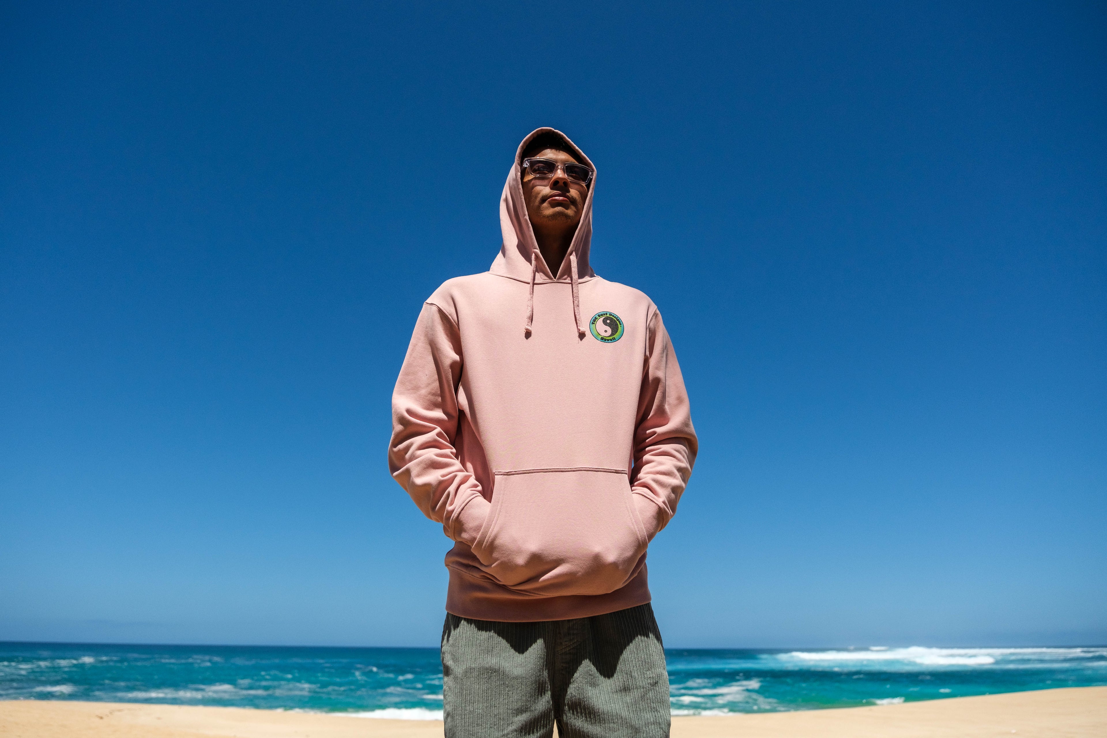 T&C Surf Designs YY Hooded Sweatshirt - Dawn Mauve