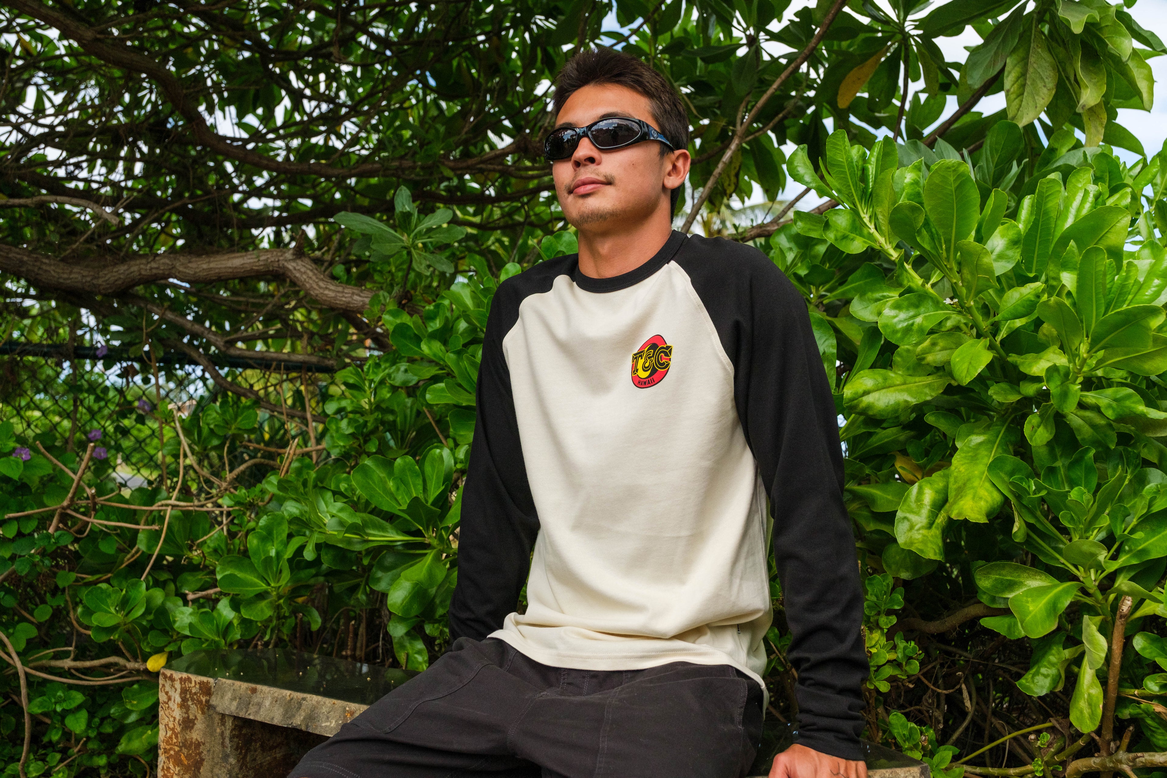 T&C Surf Designs Jon Fink L/S T-Shirt - Greige