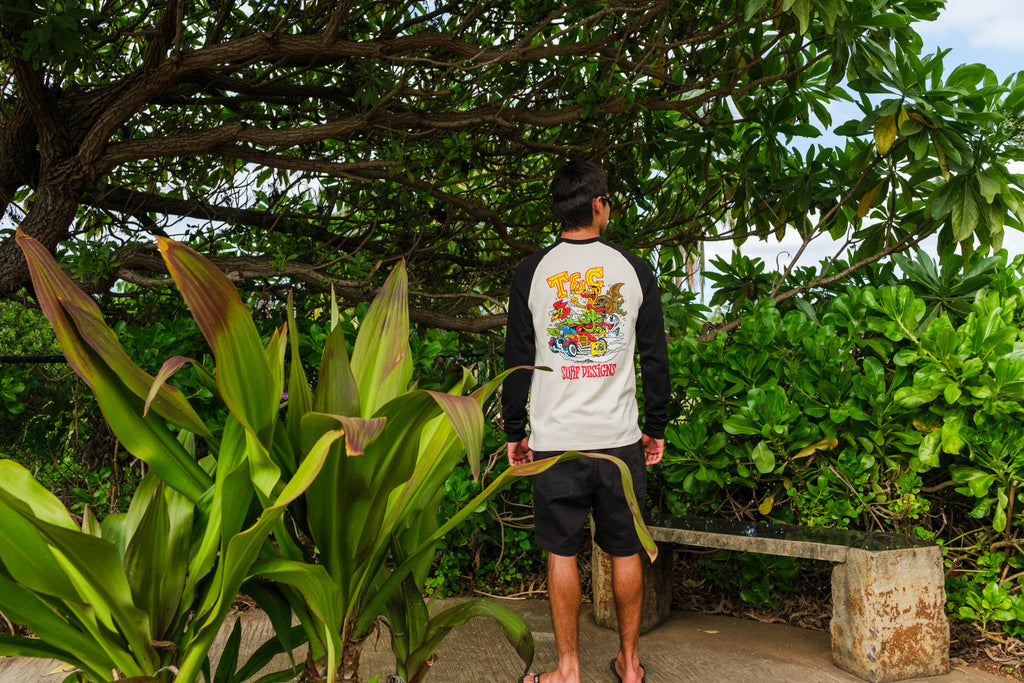 T&C Surf Designs Jon Fink L/S T-Shirt - Greige