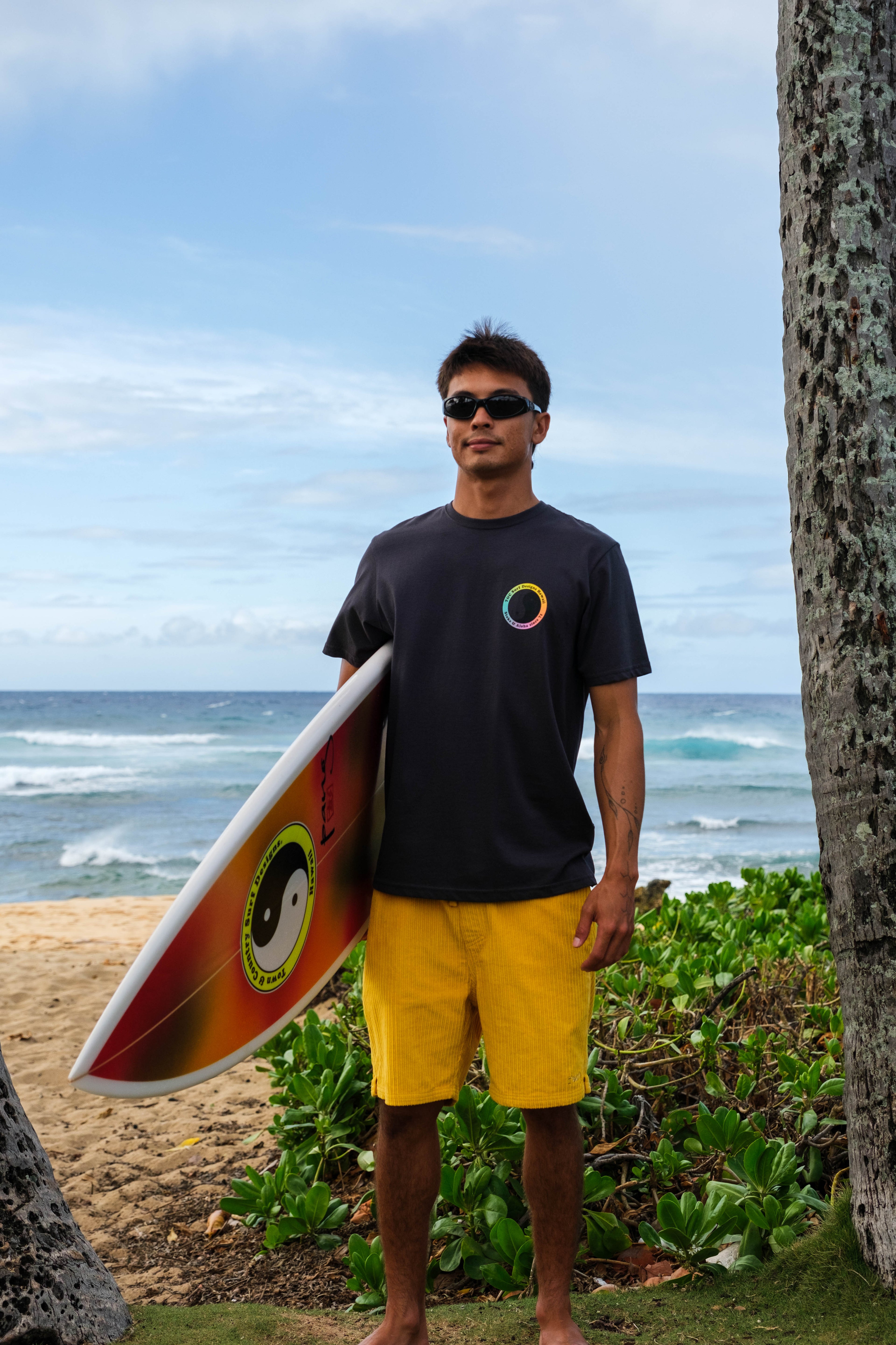 T&C Surf Designs YY 71 Logo S/S T-Shirt - Washed Black
