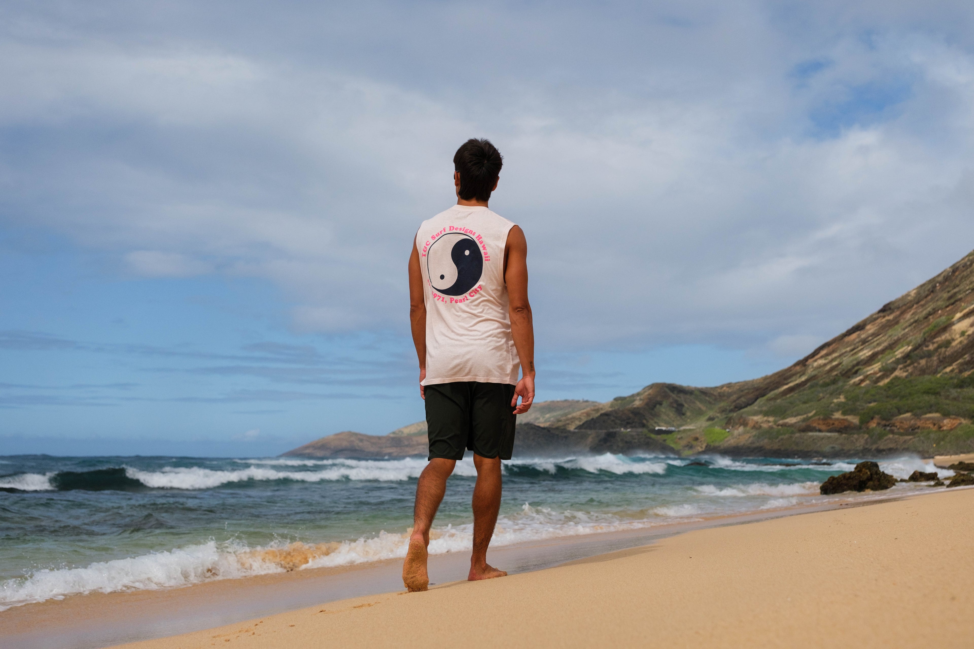 T&C Surf Designs OG Muscle S/S T-Shirt - Used Pink