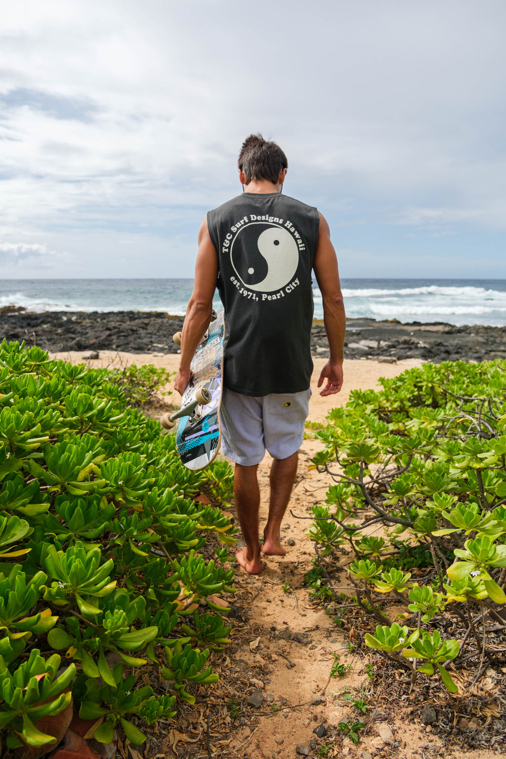 T&C Surf Designs OG Muscle S/S T-Shirt - Washed Black