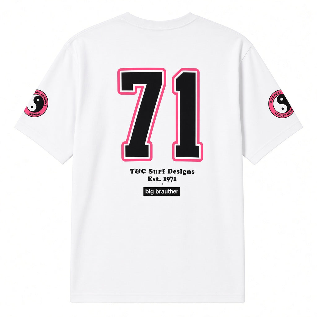 Big Brauther Baseball T-shirt manches courtes - White