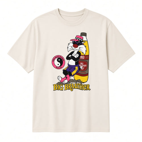 Big Brauther T-shirt manches courtes - Vintage White
