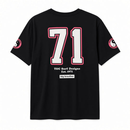 T&amp;C Surf Designs Collab S/S T-Shirt - Fatigue Black