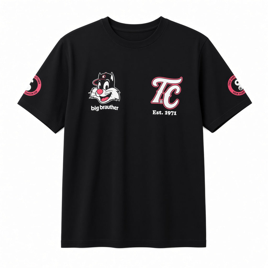 Big Brauther Baseball T-shirt manches courtes - Fatigue Black