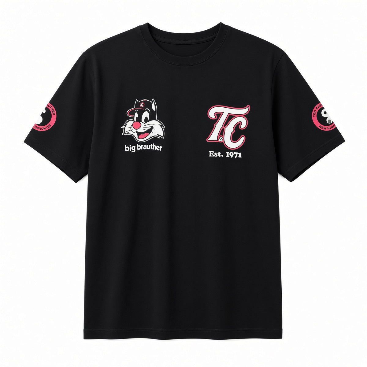 Big Brauther Baseball T-shirt manches courtes - Fatigue Black