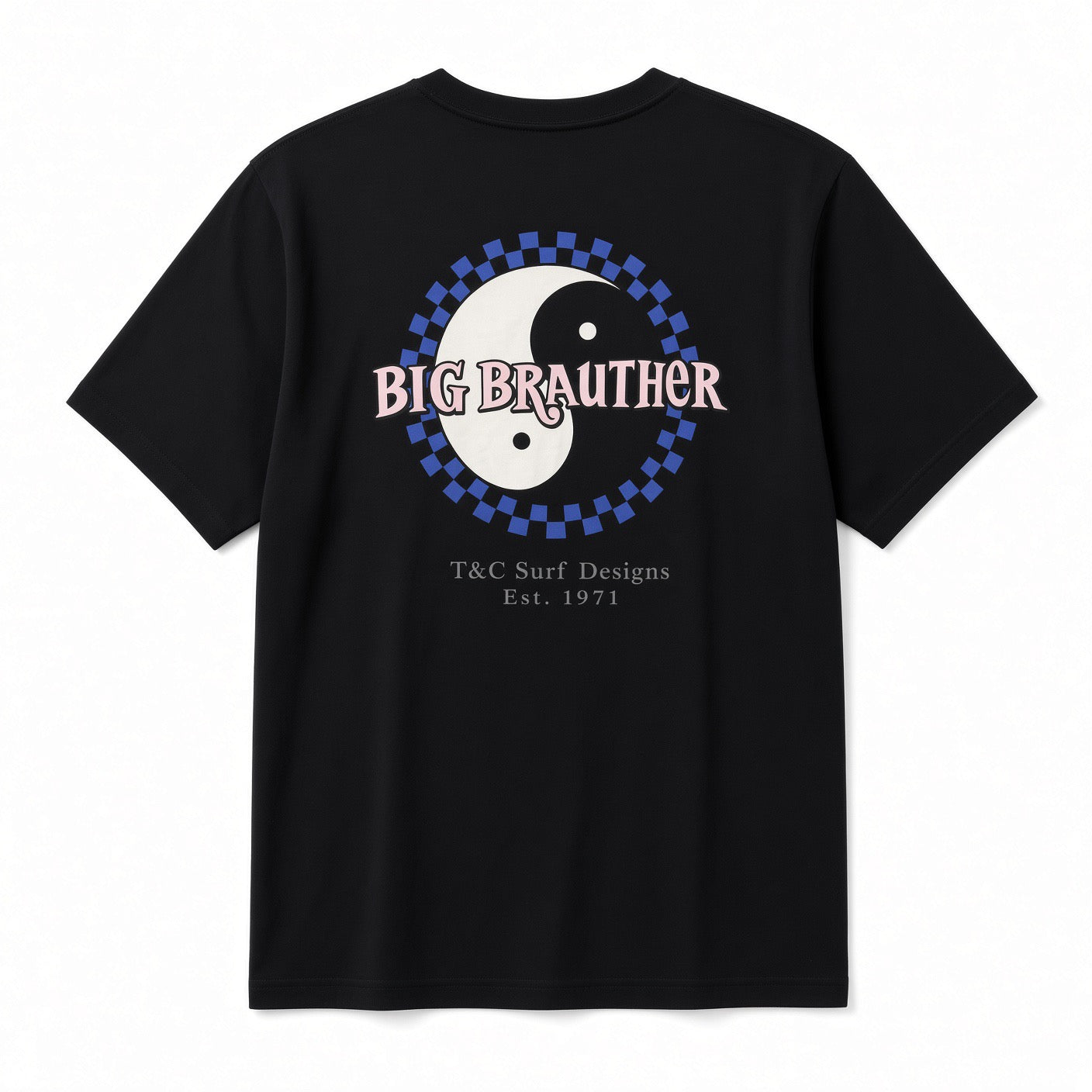 Big Brauther Checker T-shirt manches courtes - Fatigue Black