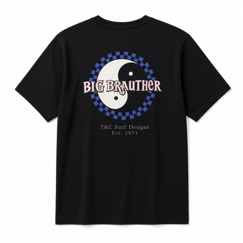 Big Brauther Checker T-shirt manches courtes - Fatigue Black