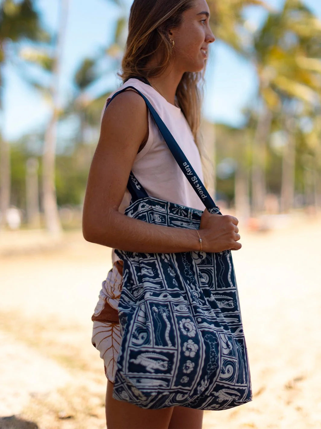 T&C Surf Designs Kenny Camp Tote Bag- Navy