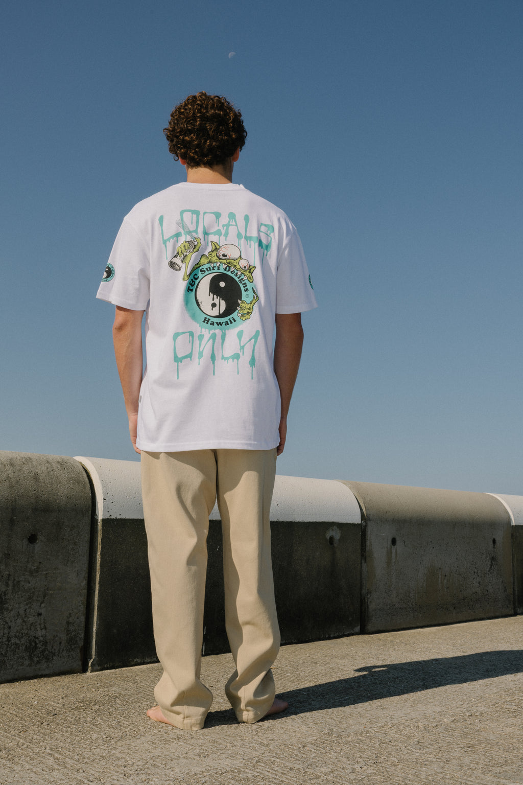 T&C Surf Designs Funco YY  S/S Tee-White