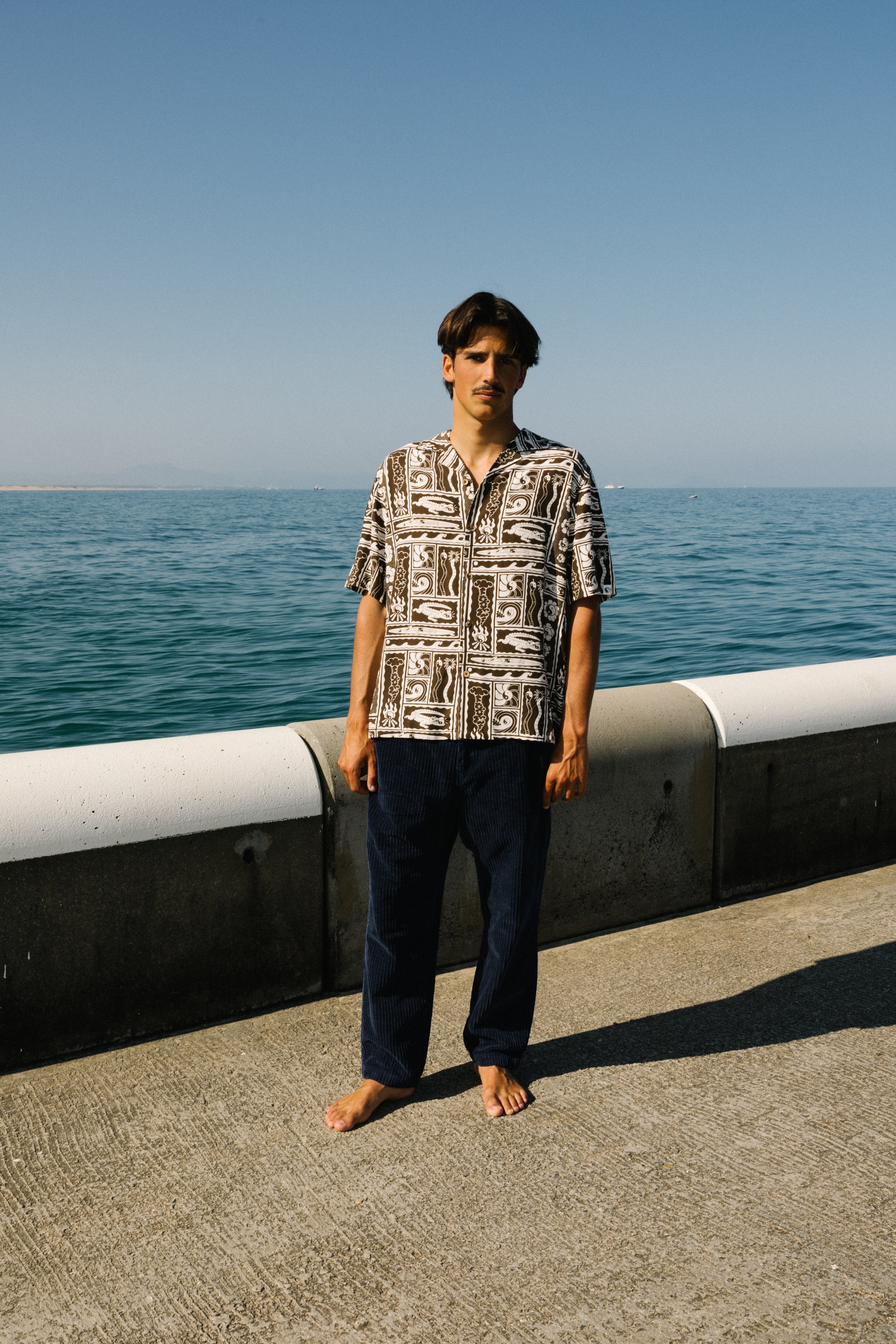 T&C Surf Designs Corduroy Beach Pant-Marine