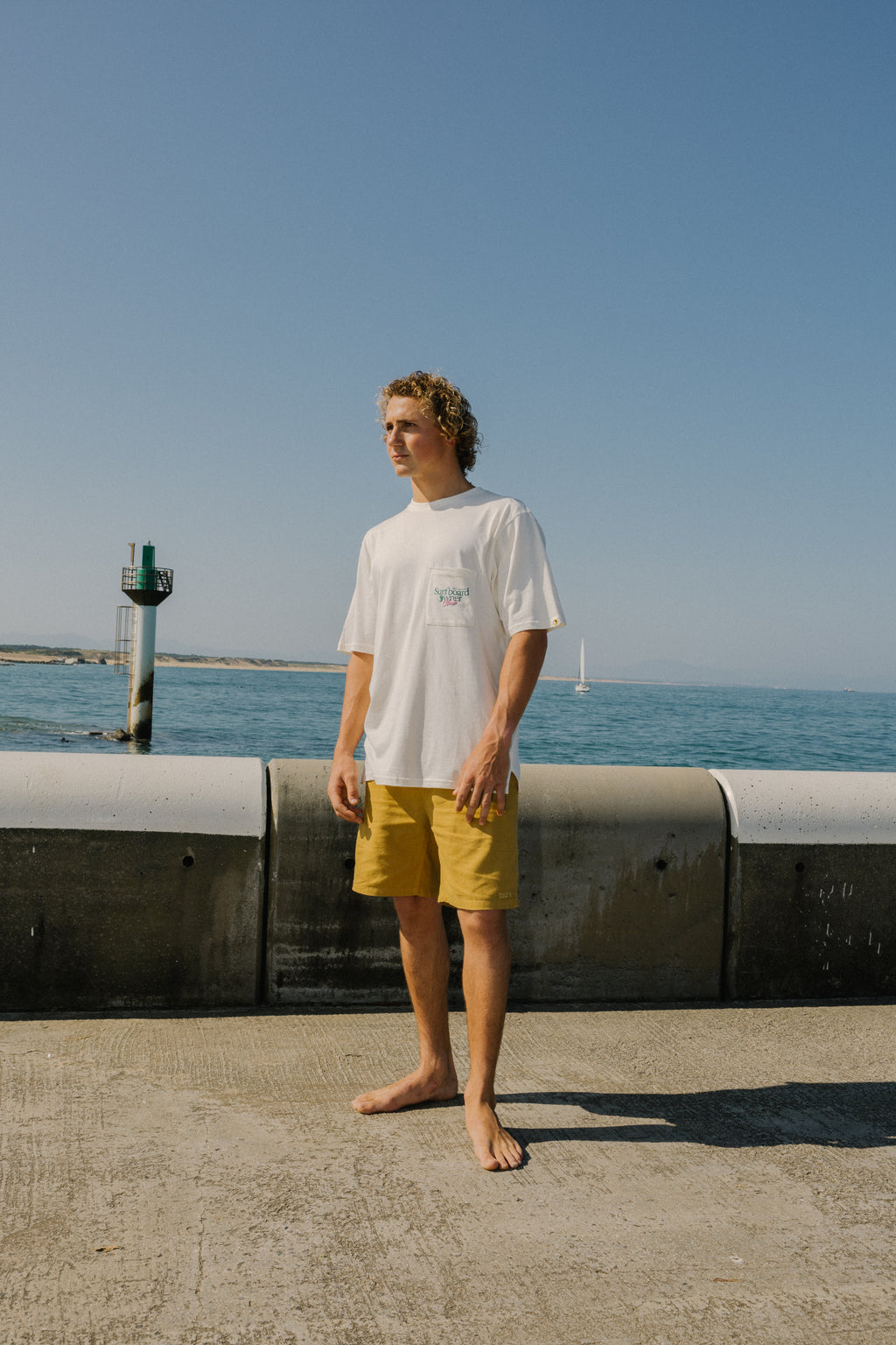 T&C Surf Designs Owner S/S Tee-Vintage White