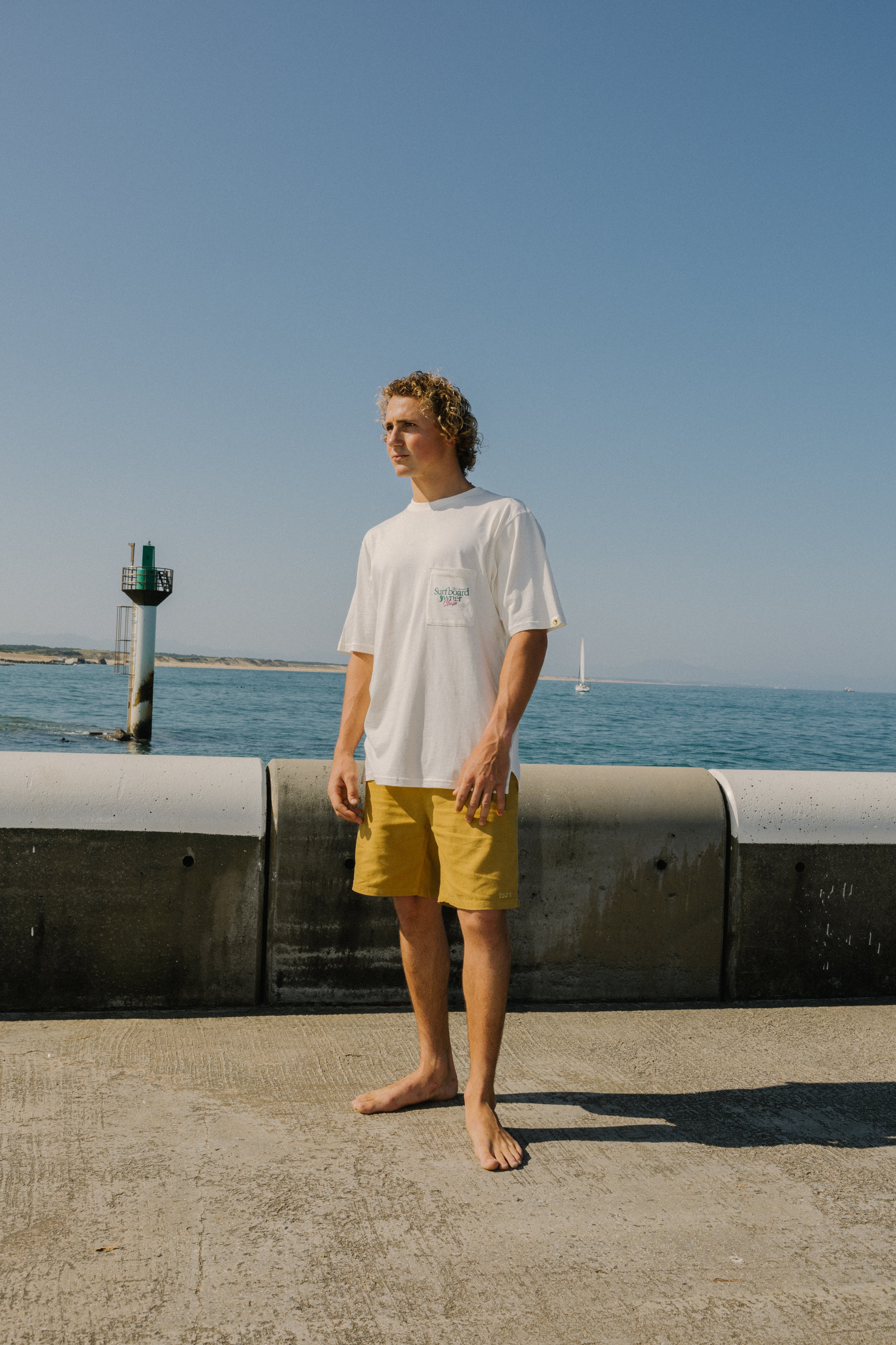 T&C Surf Designs Owner S/S Tee-Vintage White