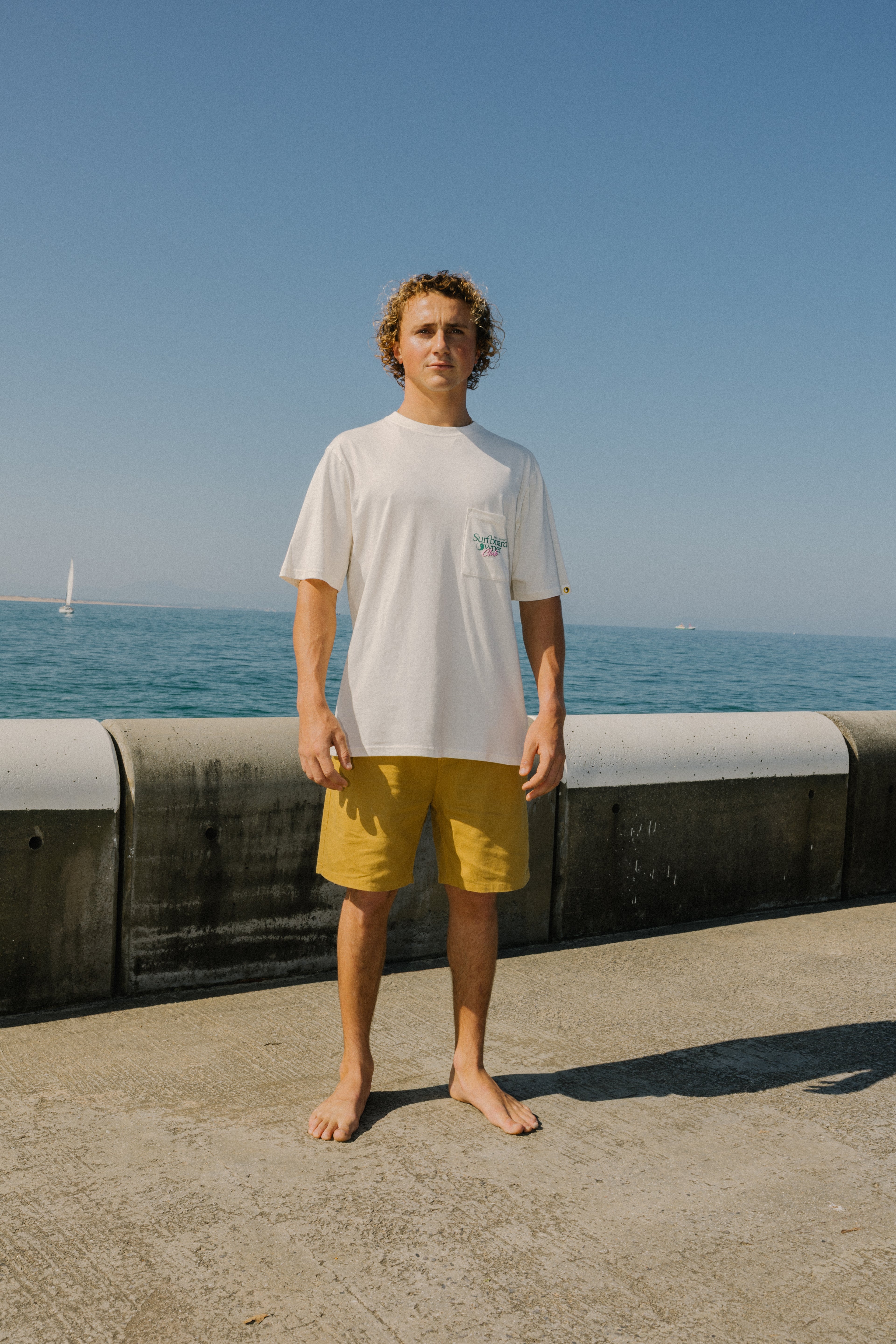 T&C Surf Designs Pearl Elastic Short 20"-Gold