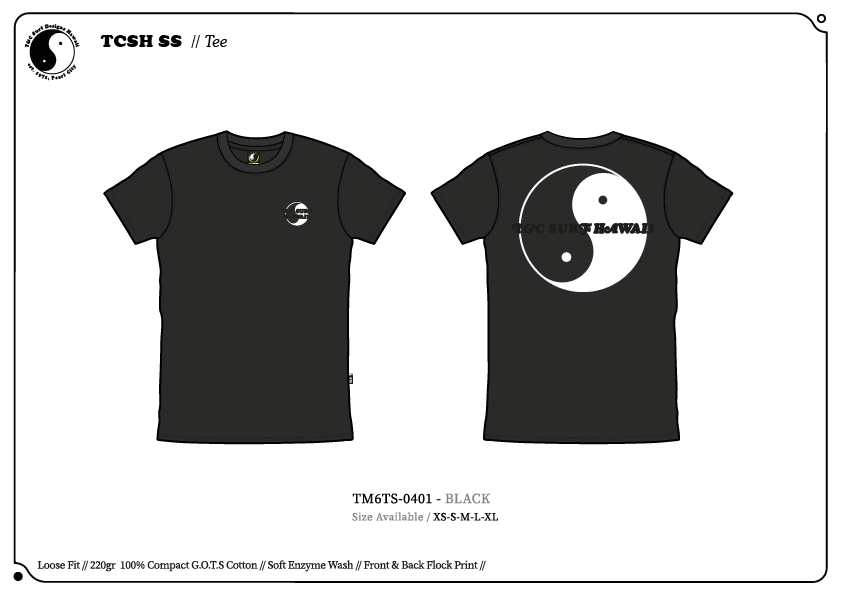 T&C Surf Designs TCSH S/S Tee- Black