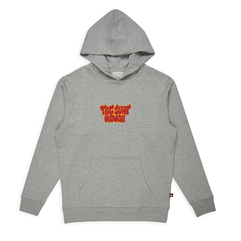 T&C Surf Designs Chenille Hooded Sweat- Grey Heather