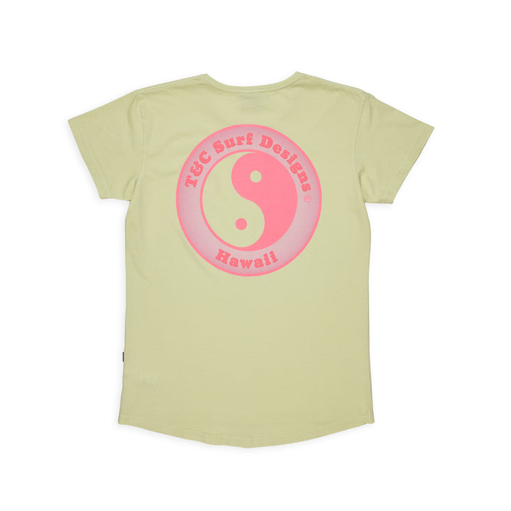 T&amp;C Surf Designs Women YY Logo S/S Tee - Used Sage