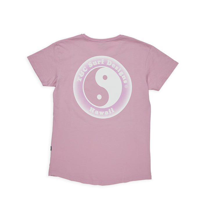 T&C Surf Designs Women YY Logo S/S-Tee-Mauve