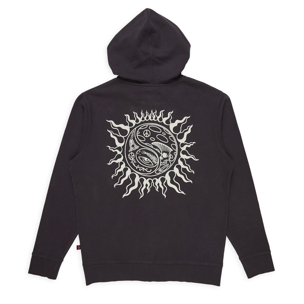T&C Surf Designs Under the Sun Full Zip Hooded Sweatshirt - Washed Black