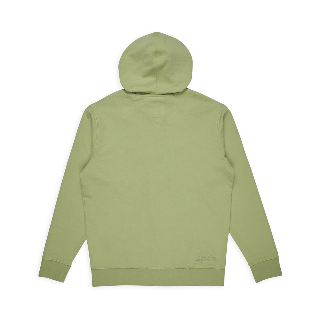 T&C Surf Designs Plain Full Zip Hooded - Sage