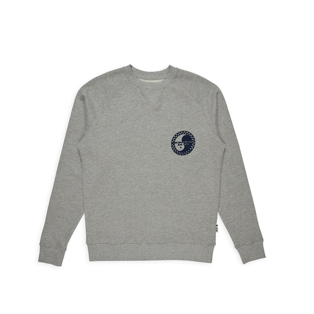 T&C Surf Designs Retro Crew Sweat - Grey Heather