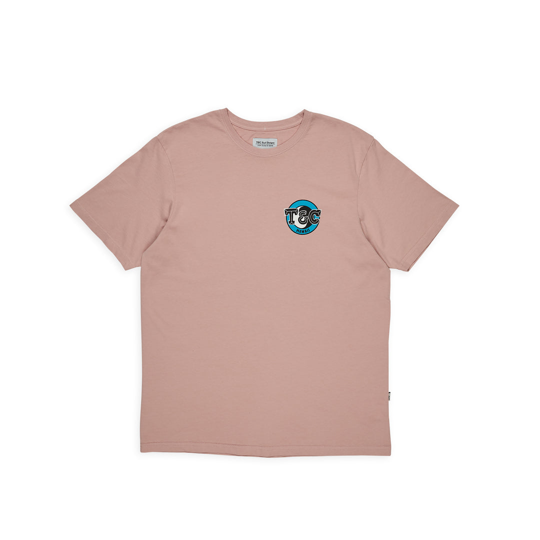 T&C Surf Designs Jon Fink Scene S/S Tee Dawn Mauve