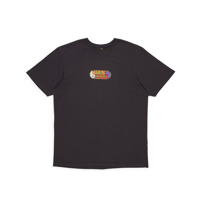 T&C Surf Designs 80's S/S Tee - Washed Black