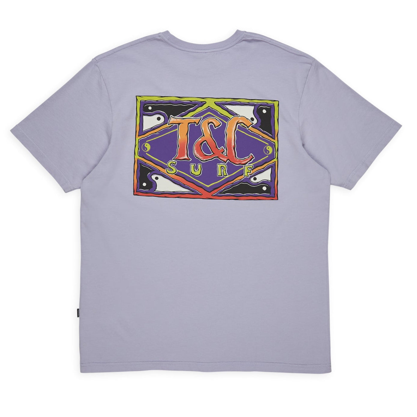 T&C Surf Designs 80's S/S T-Shirt - Washed Lavender