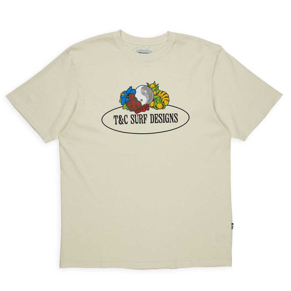 T&C Surf Designs Jon Of The Loom S/S T-Shirt Off white