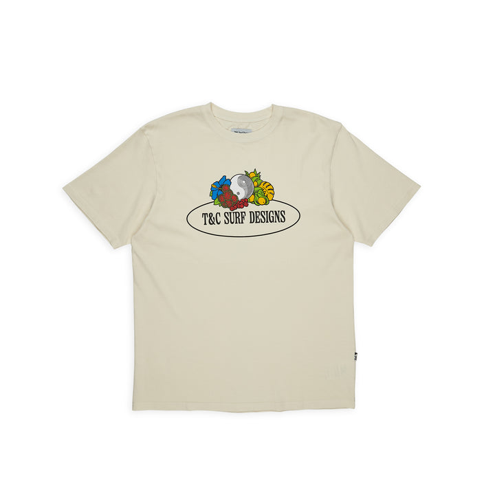 T&amp;C Surf Designs Jon Of The Loom S/S Tee Off white