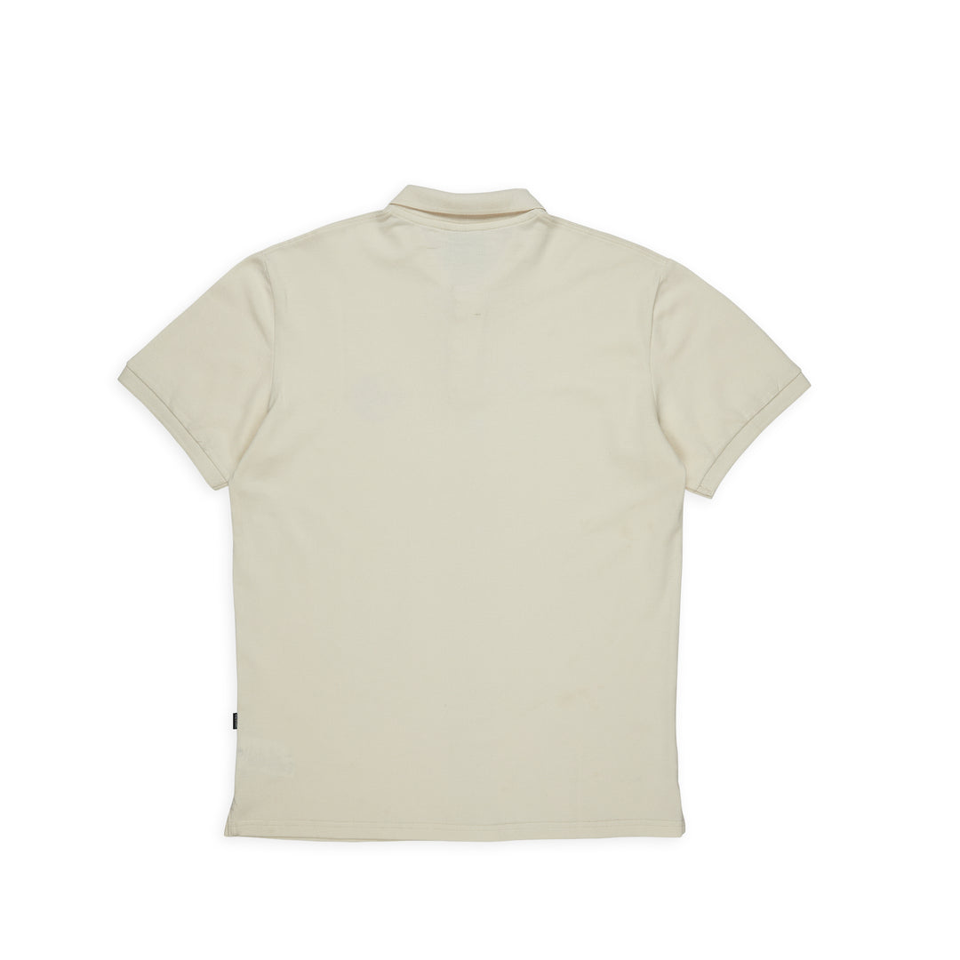 T&amp;C Surf Designs Plain S/S Polo - Off White