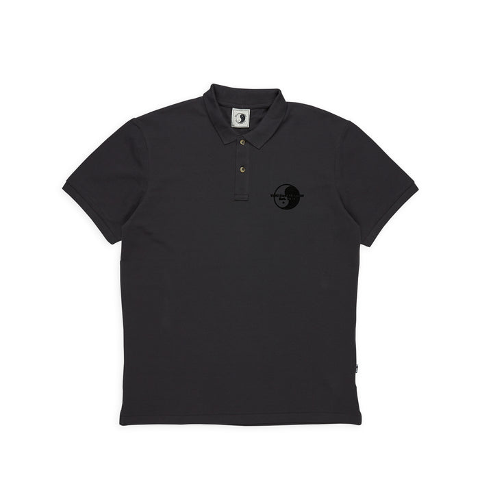 T&amp;C Surf Designs Plain S/S Polo - Washed Black