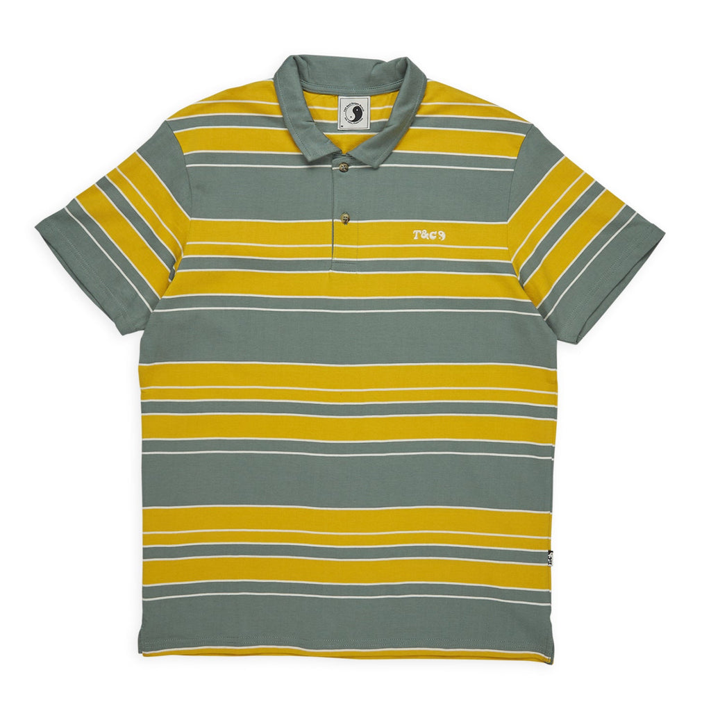 T&C Surf Designs RATM S/S Polo - Grey Green